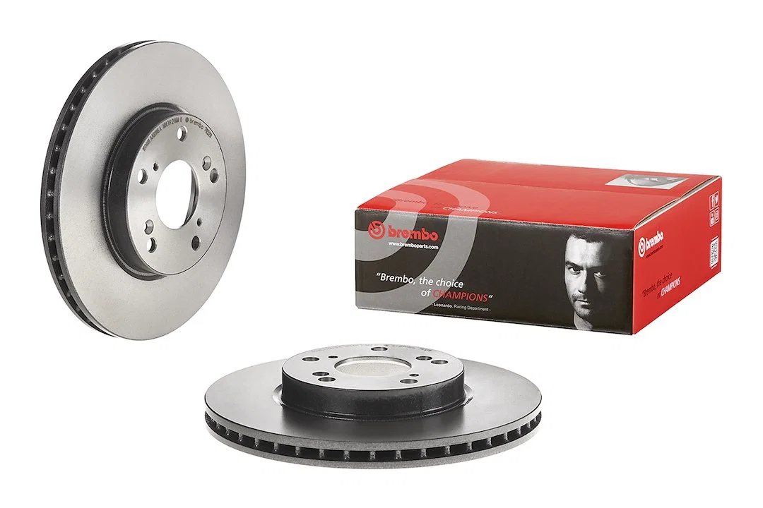 09793211C02 – BREMBO Brake Rotor, Vented One Piece Design Wheel Bolt Pattern 5 x 114.3 Millimeter 282 Millimeter Diam...
